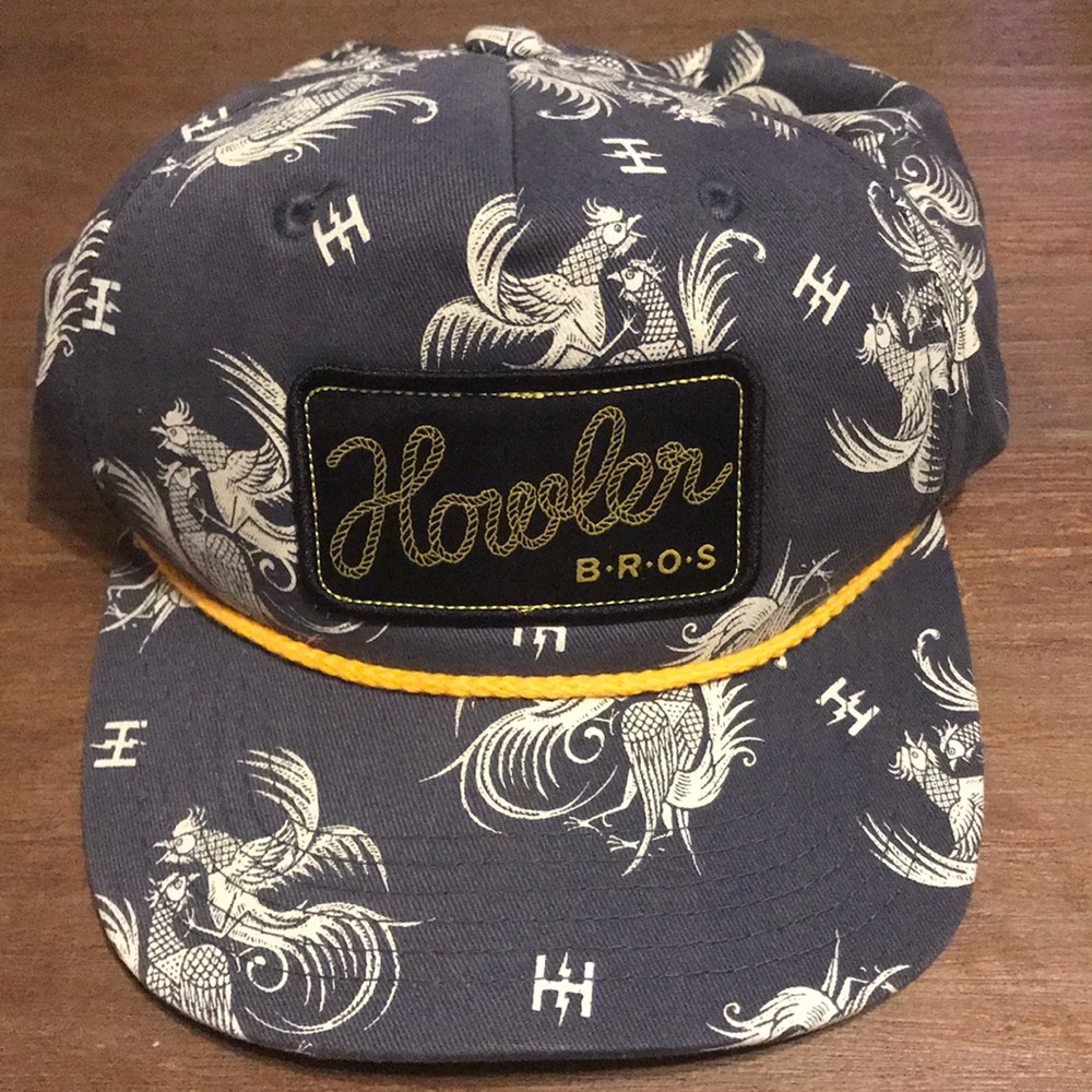 Howler Bro SnapBack blue with logo and bird design